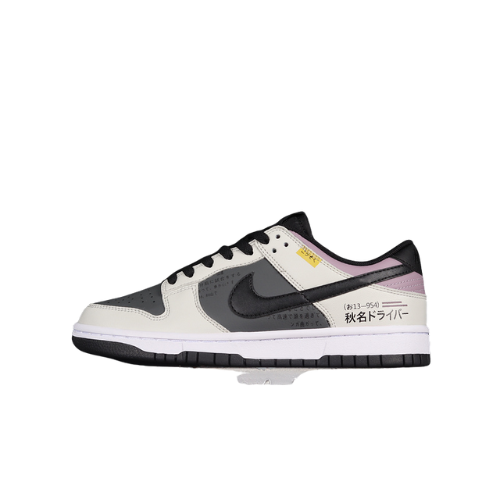 DUNK LOW HEADER TEXT D BEIGE BLACK GRAY PURPLE