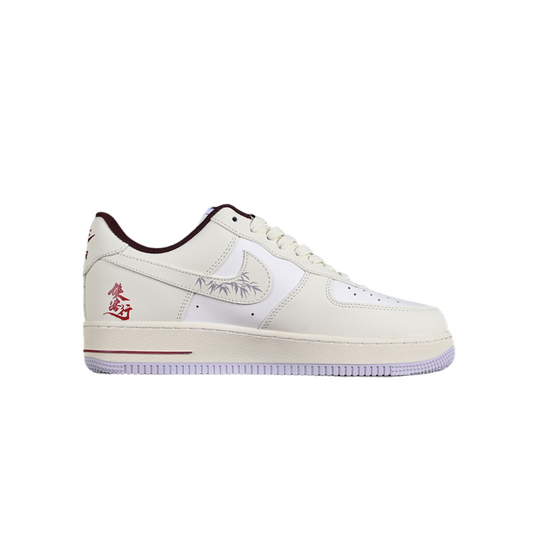 AIR FORCE 1 07 LOW MUD WHITE GREY RED